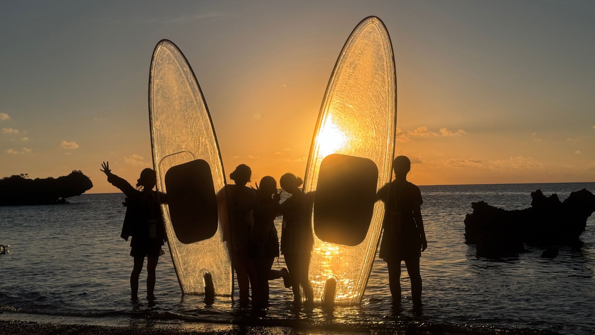 Sunset SUP