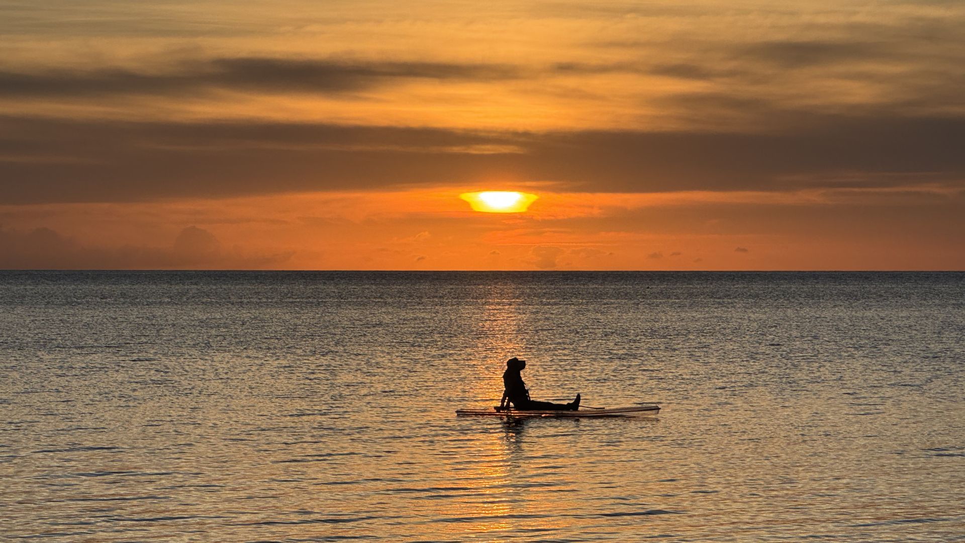Sunset SUP